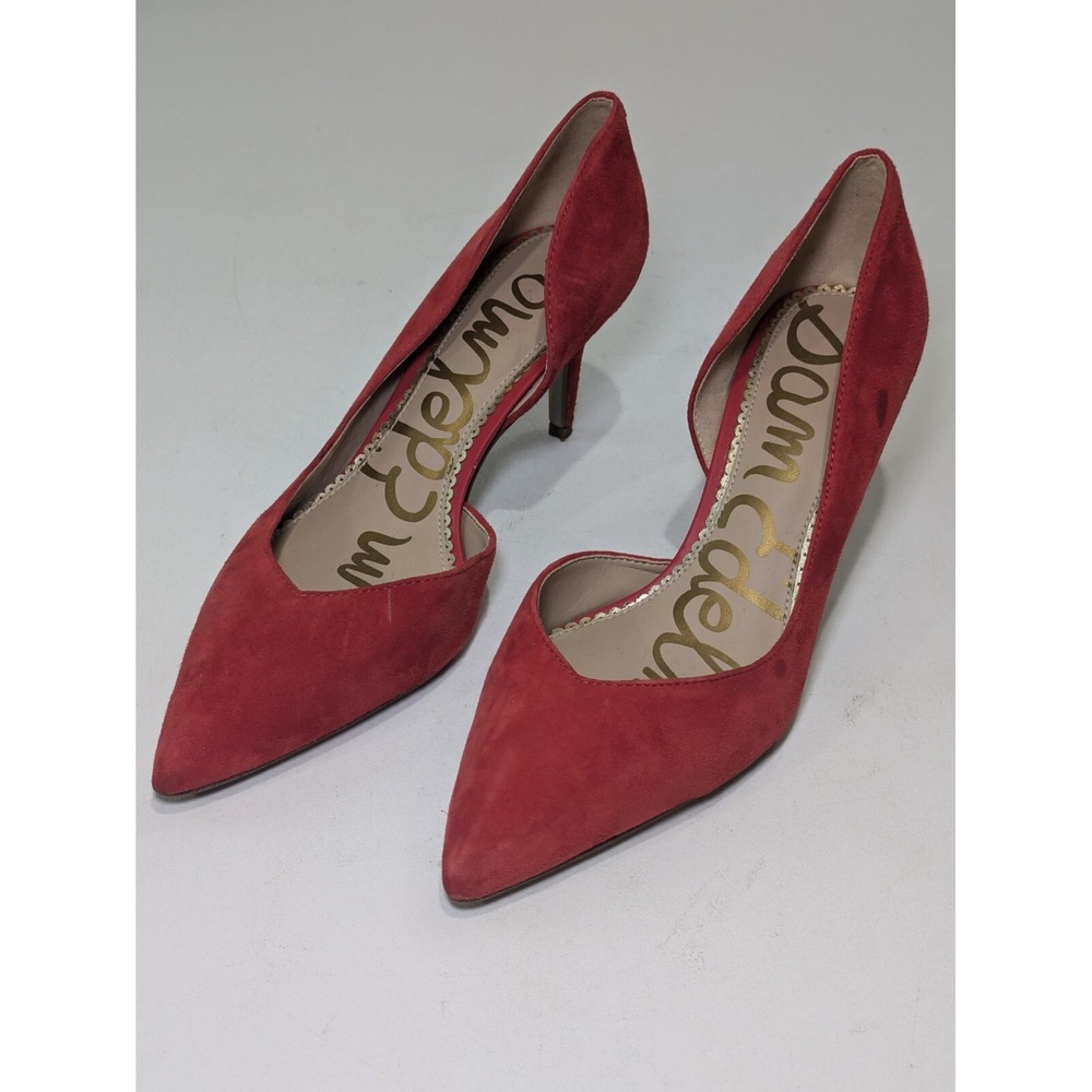 Sam‎ Edelman Women's Viv Pointed Pump Heels, Red, 8.5